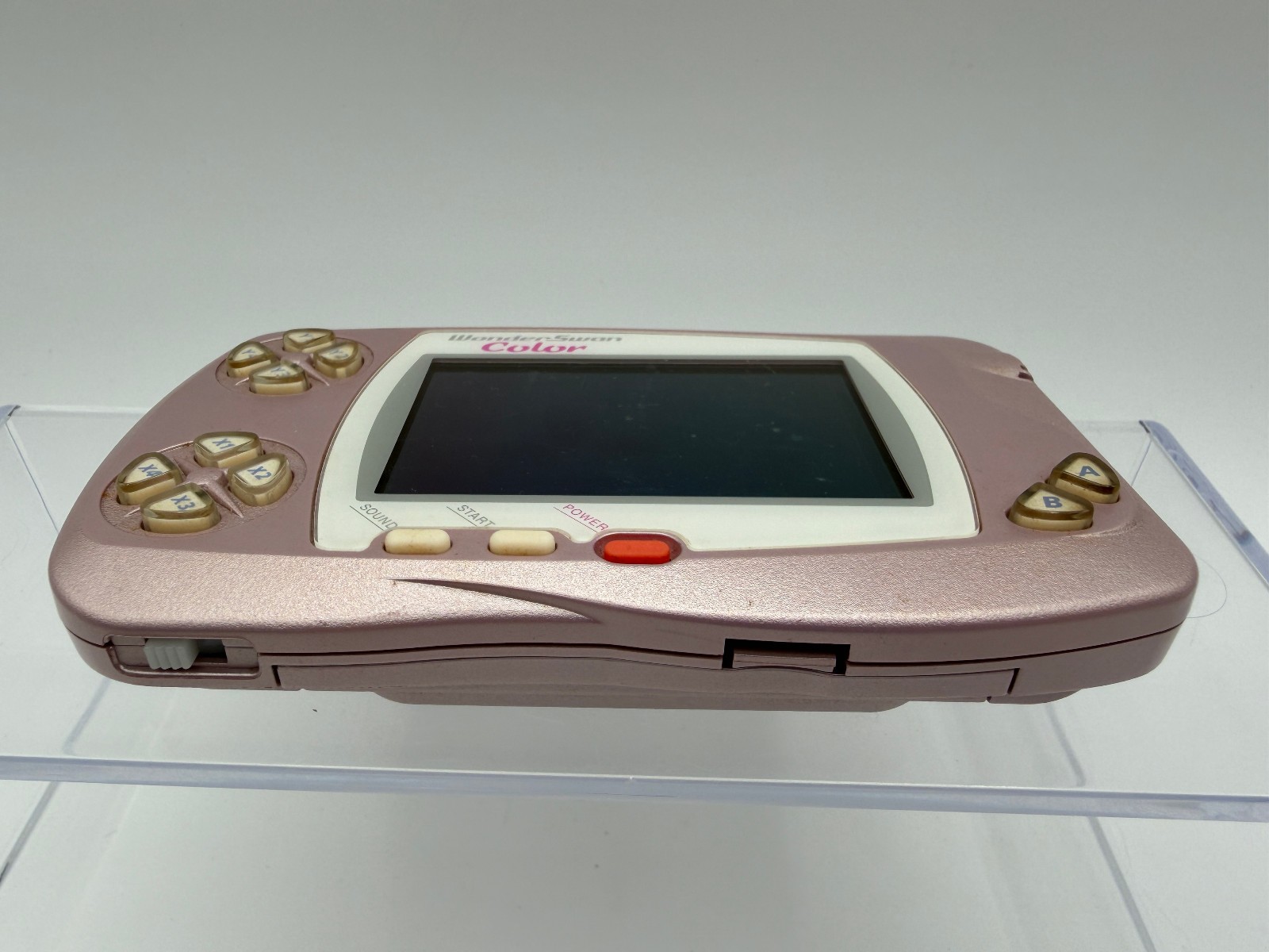 WONDERSWAN COLOR SYSTEM Peal Pink Version ~Fully Tested~ HW0044
