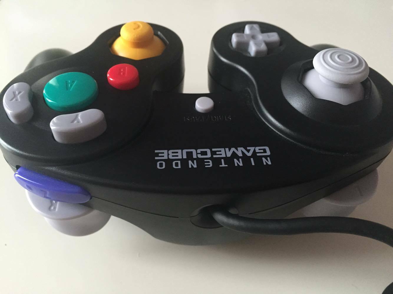 Nintendo GameCube Console System Black Bundle W/ Official Nintendo Controller