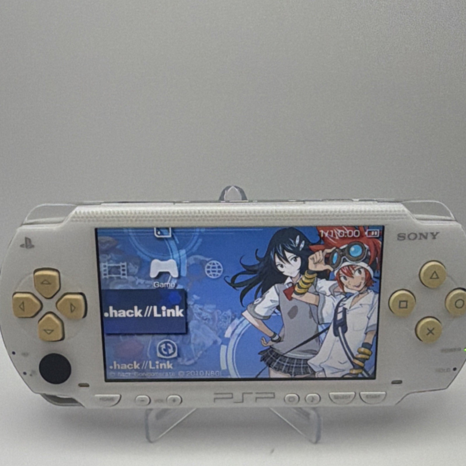 Sony PSP-1000 White Handheld Console – Tested and Working – Charger Included!!!