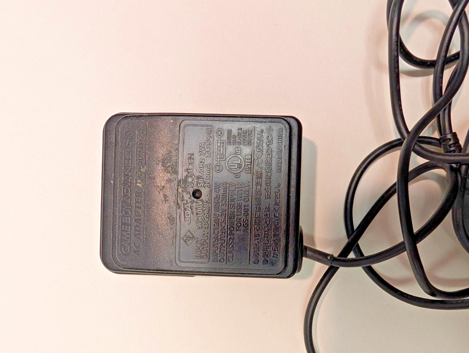 Nintendo Gameboy Advance SP Cobalt + Pokémon Sapphire + Official Charger WORKS