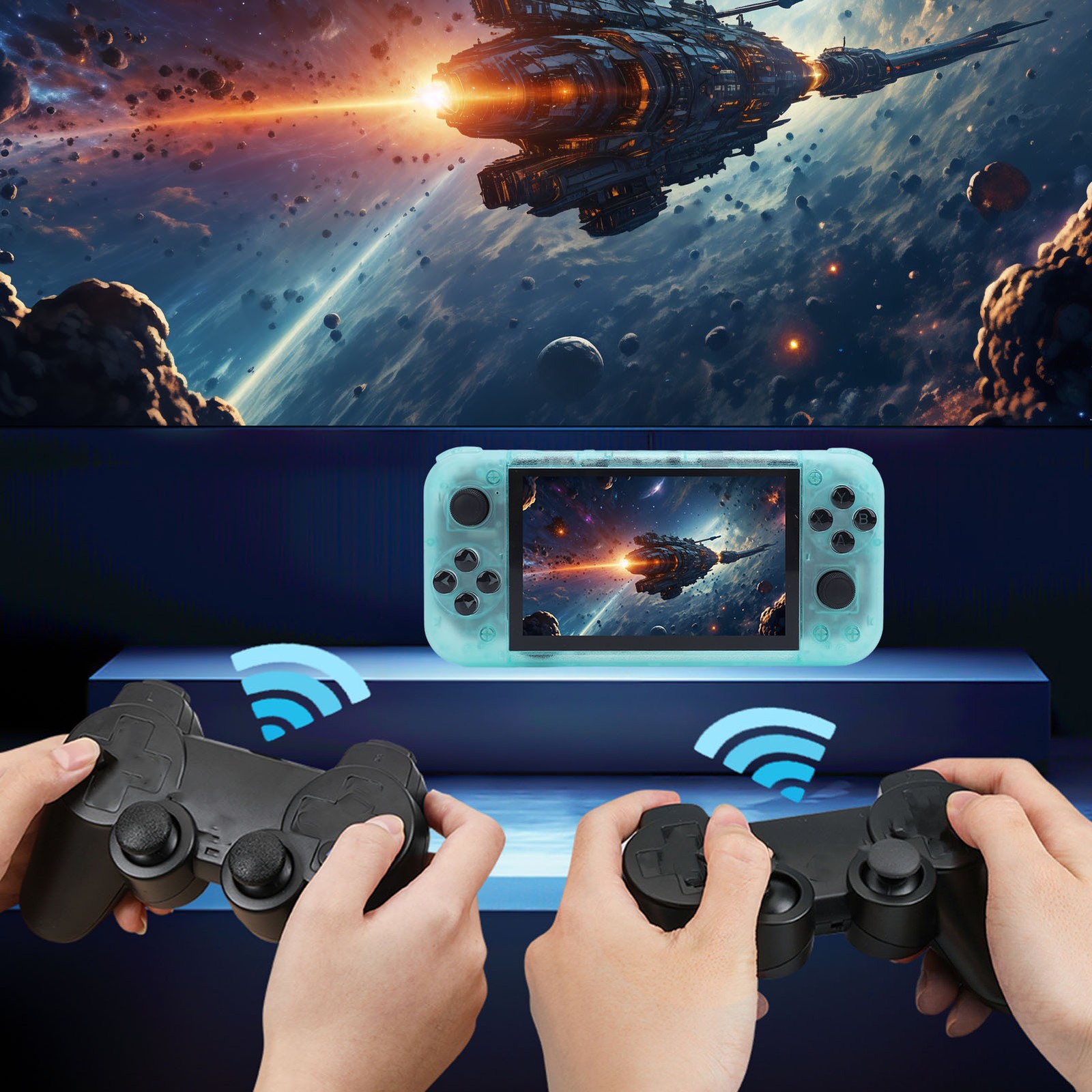 RG50XX Retro Handheld Game Console 128GB 5.0 Inch IPS 800×480 Screen 3000mA TATY