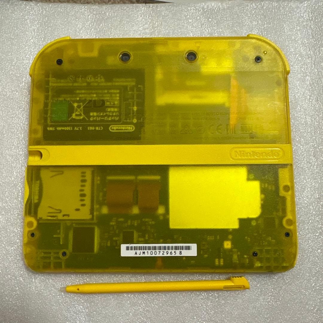 3DS/2DS/DS Nintendo 2Ds Clear Yellow Pokemon Pikachu Japan