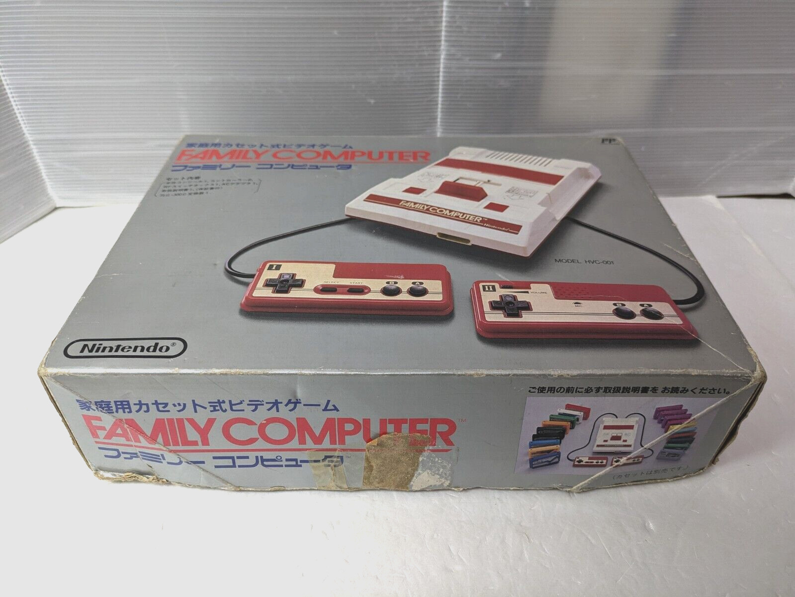 Nintendo Famicom NES Family Computer Super Mario Brothers 3 Japan Box