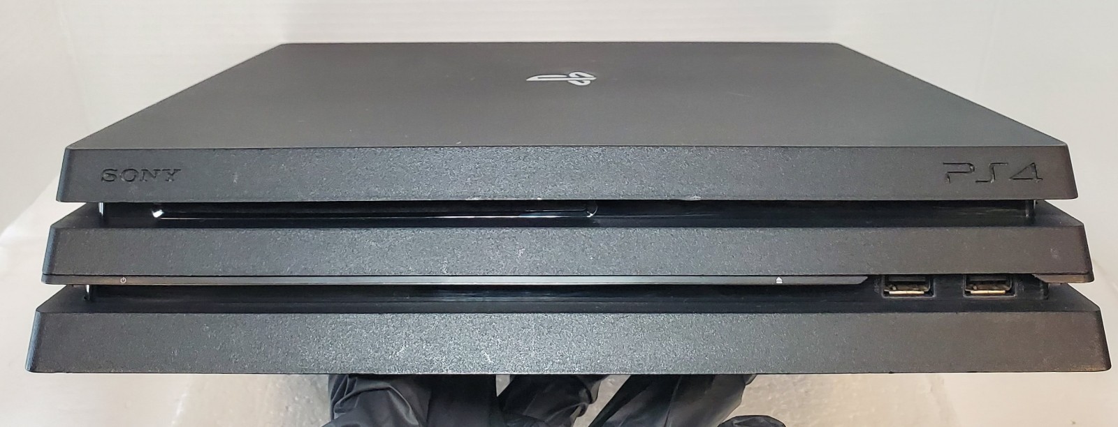Sony PlayStation 4 PS4 Pro (CUH-7015B) 1TB w. Controller Cables & Games TESTED✅️