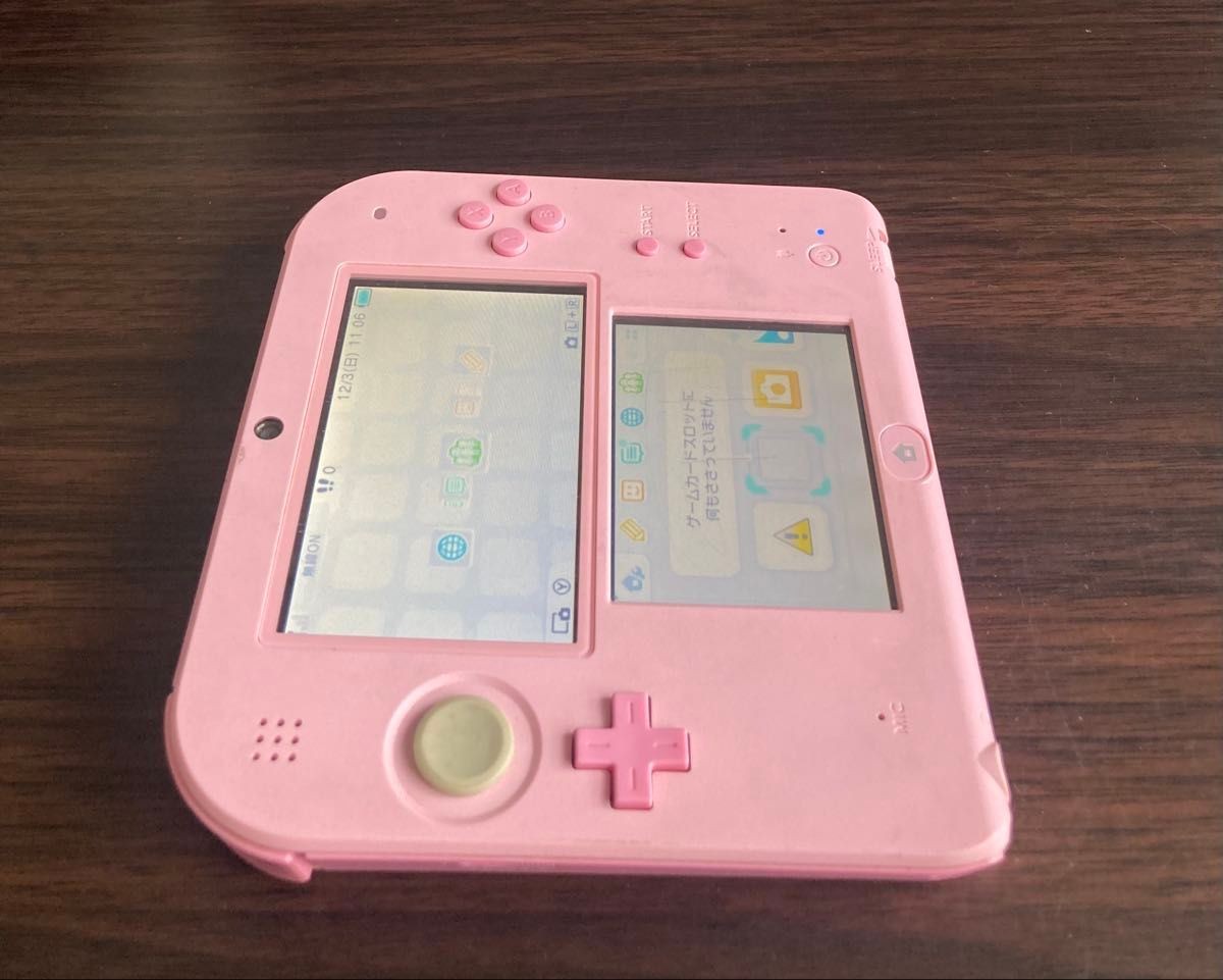 Nintendo 2DS Console Pink – SD Card Slot Issue / As-Is | Scratches & Dirt
