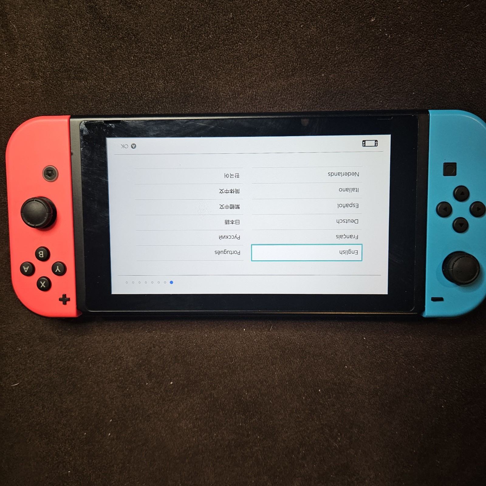 Nintendo Switch Console W Box and Accessories / and extra Mario Controller