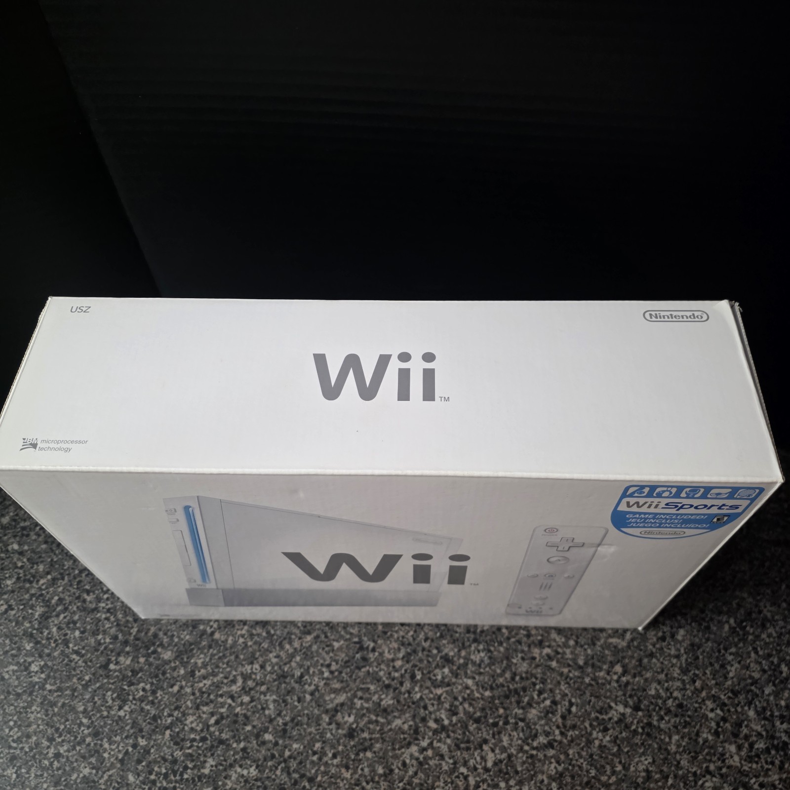 Nintendo Wii Sports Bundle BOX ONLY With Manuals Inserts Registration Card OEM