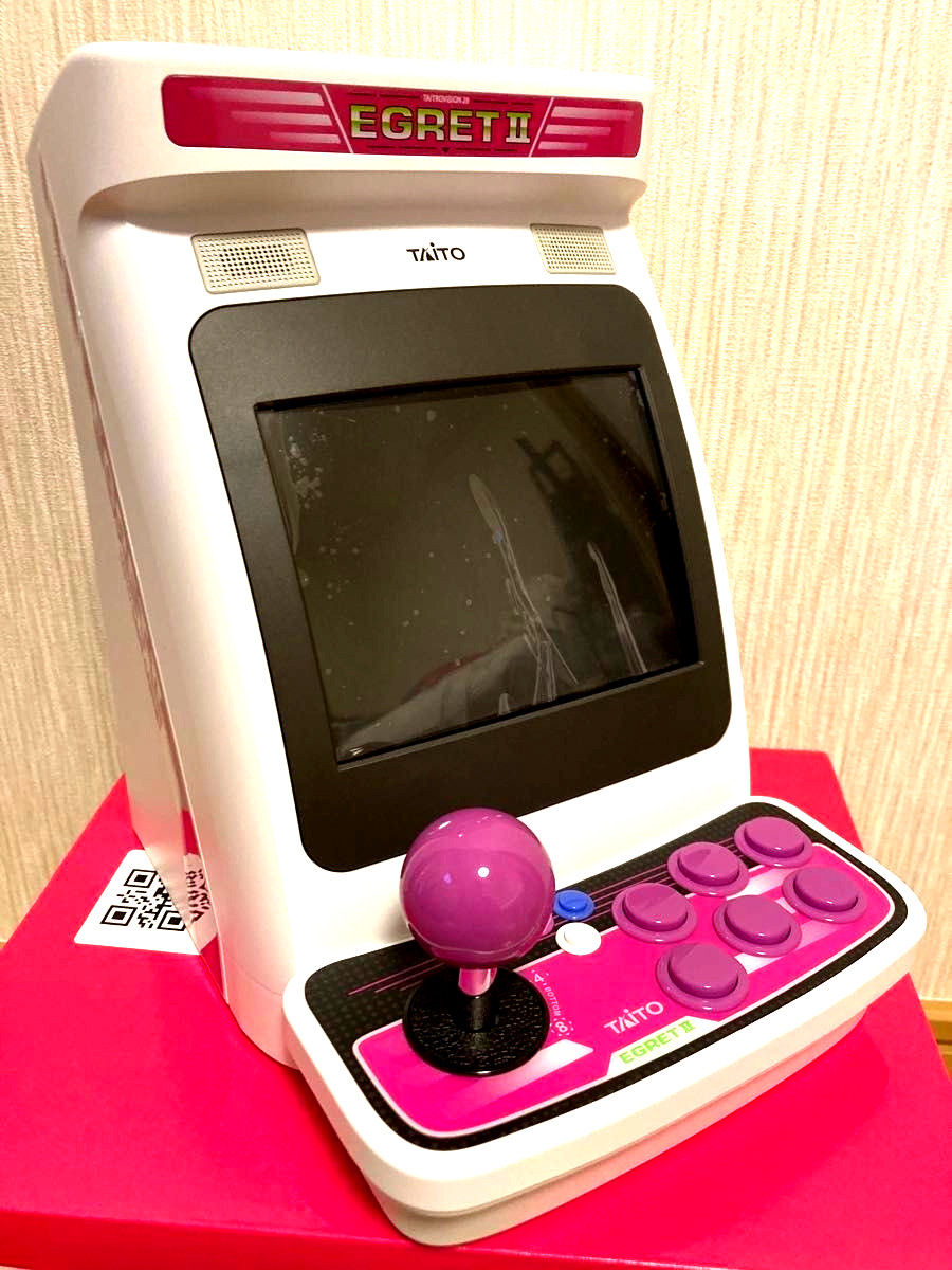 TAITO EGRET II MINI Arcade Console Limited Edition Used Box
