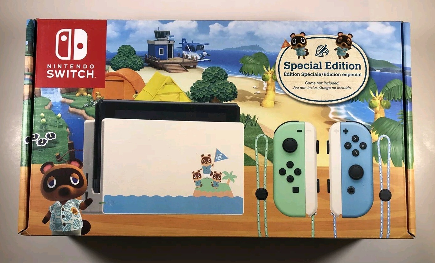Nintendo Switch Animal Crossing New Horizons Edition 32GB Console, Please Read