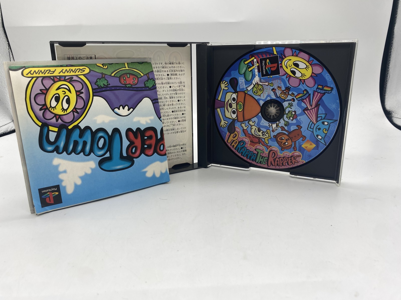 PlayStation 1 PS1 Console w/ Parappa the Rapper ＆ Um Jammer Lammy JP Ver.