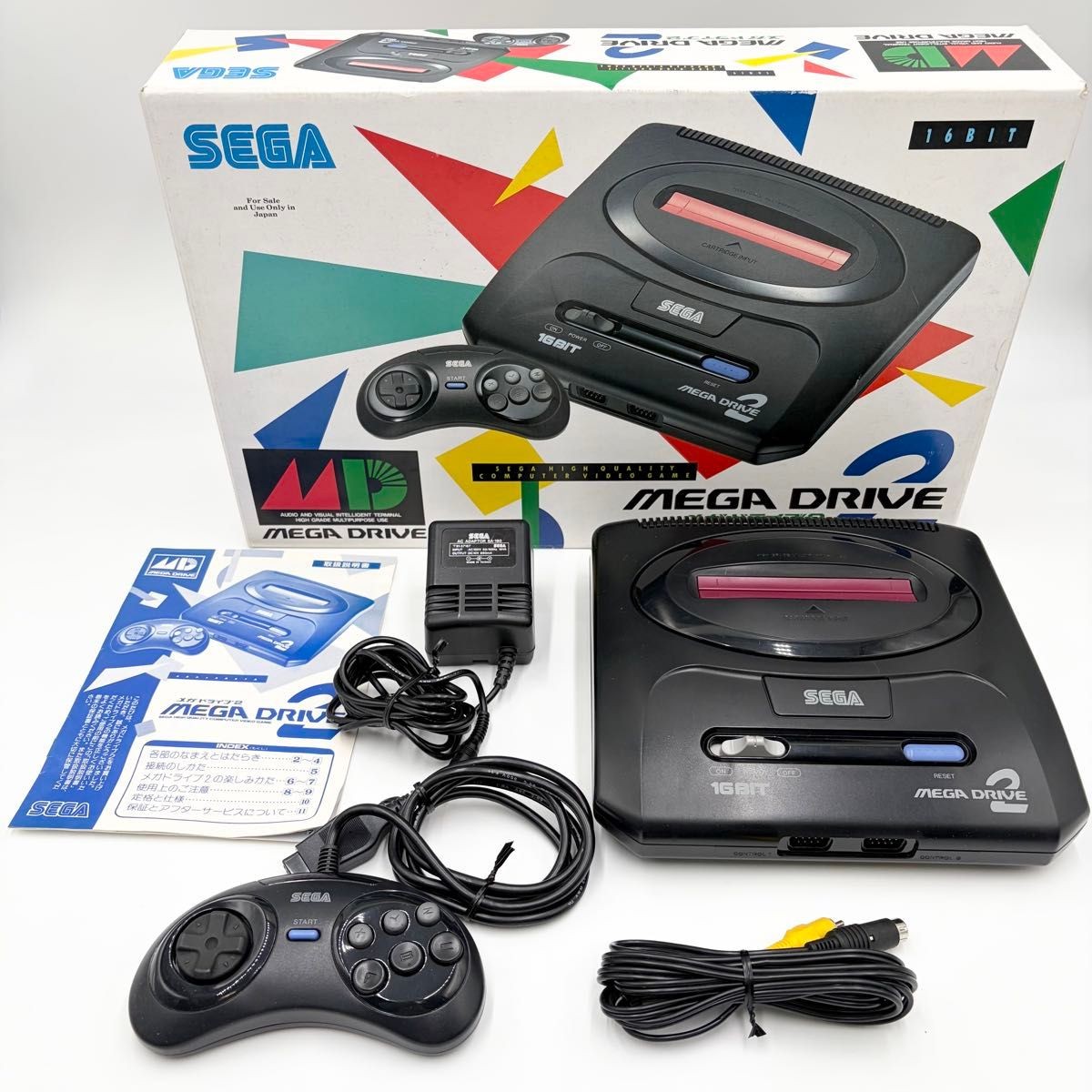 SEGA Mega Drive 2 Console Japan Model – Used – Tested Working – MD2