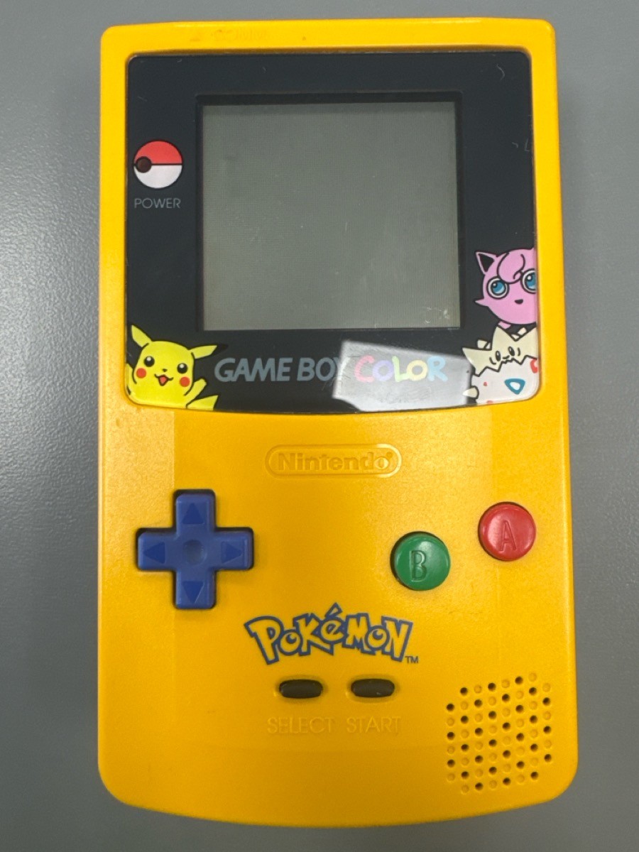 Nintendo Game Boy Color CGB-001 Console Pokemon Pikachu Special Limi (PD6016651)
