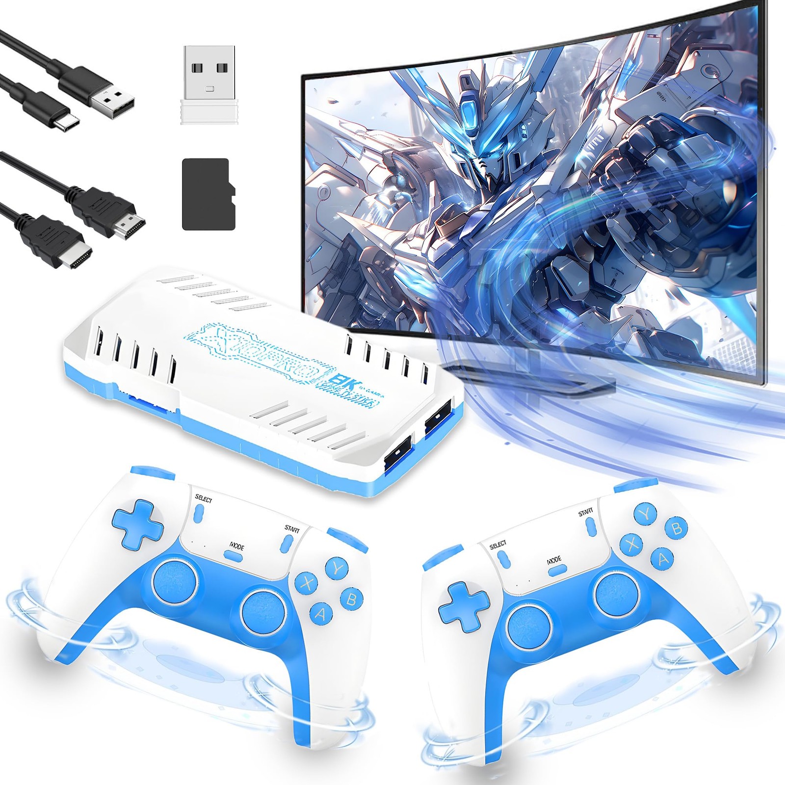 X10 Pro 2026 New Retro Game Stick 4K Retro Gaming Console 1080P/720P Output,C…