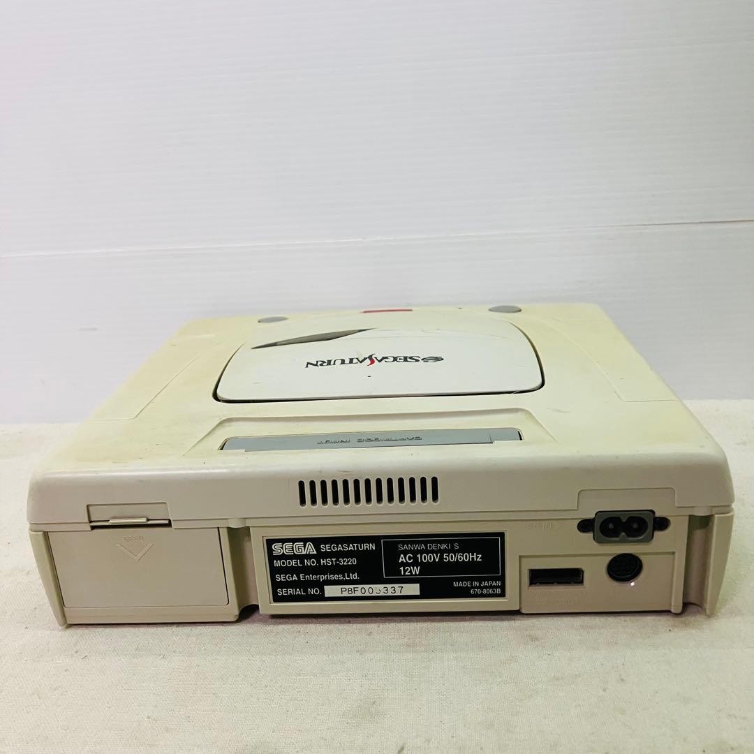 SEGA Saturn HST-3220 Console Boxed Set Controller Tested