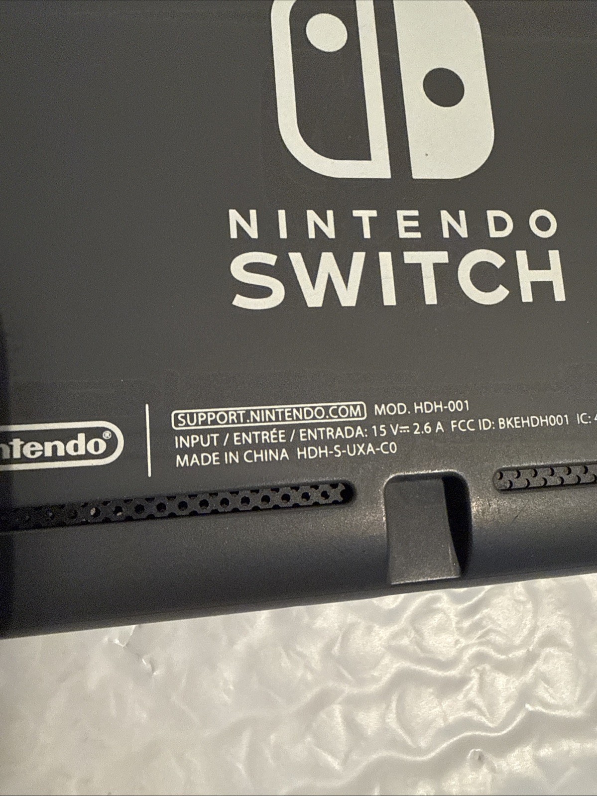 NINTENDO SWITCH LIGHT w/charger cord gray tested excellent working+condition