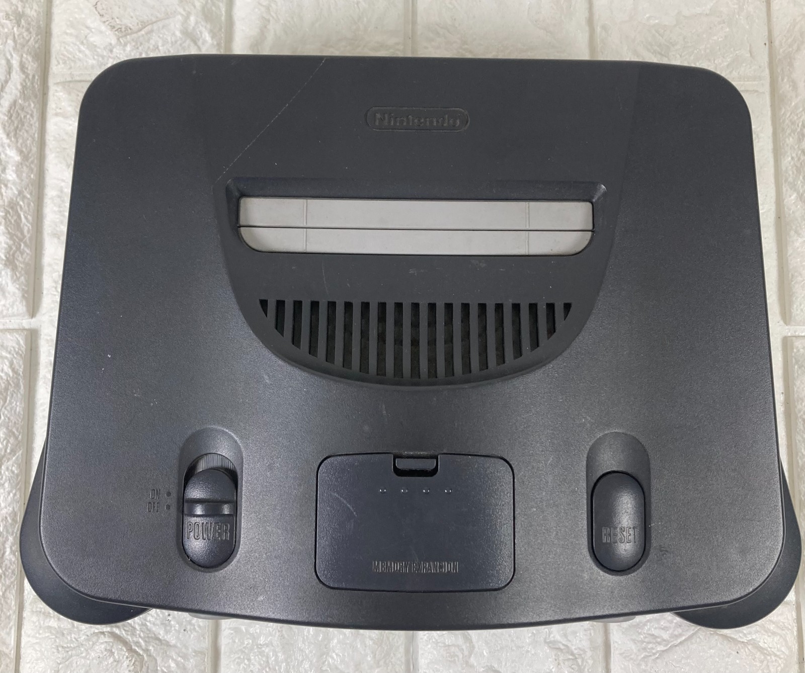 Nintendo 64 N64 Console Black 2 Controllers Expansion Pack 10 Games USA/JPN #002