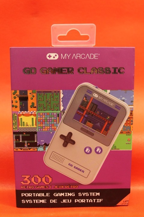 My Arcade Go Gamer Classic Portable Gray Handheld Gaming System