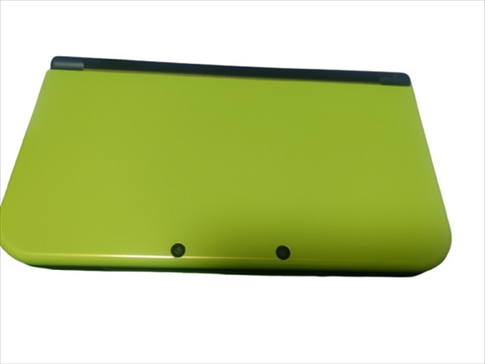Nintendo NEW 3DS LL XL Lime Green Black Color Console Box Manual Mint