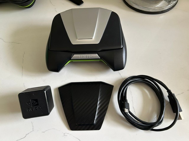 NVIDIA SHIELD Portable Game Console w/extras