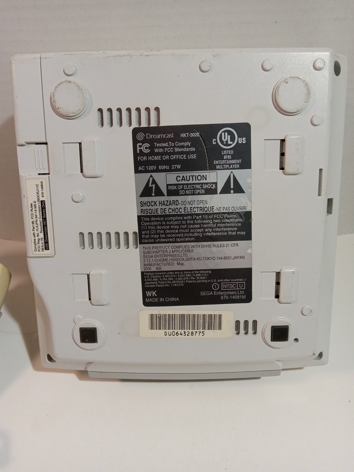 SEGA Dreamcast HKT-3020 Home Console Bundle – (Tested &Working)