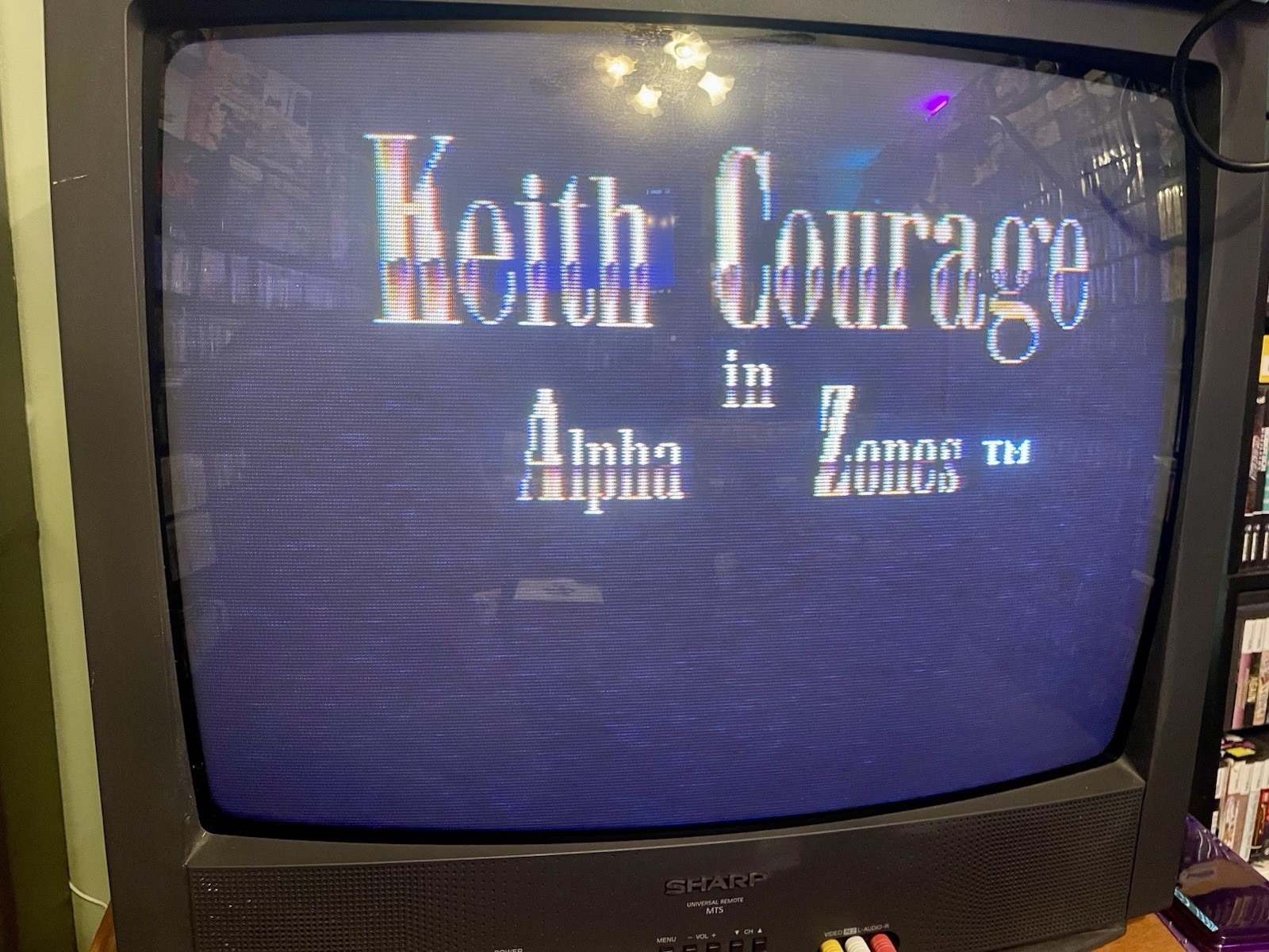NEC TurboGrafx-16 System Black Console w/ Box, Paperwork And Keith Courage Game!