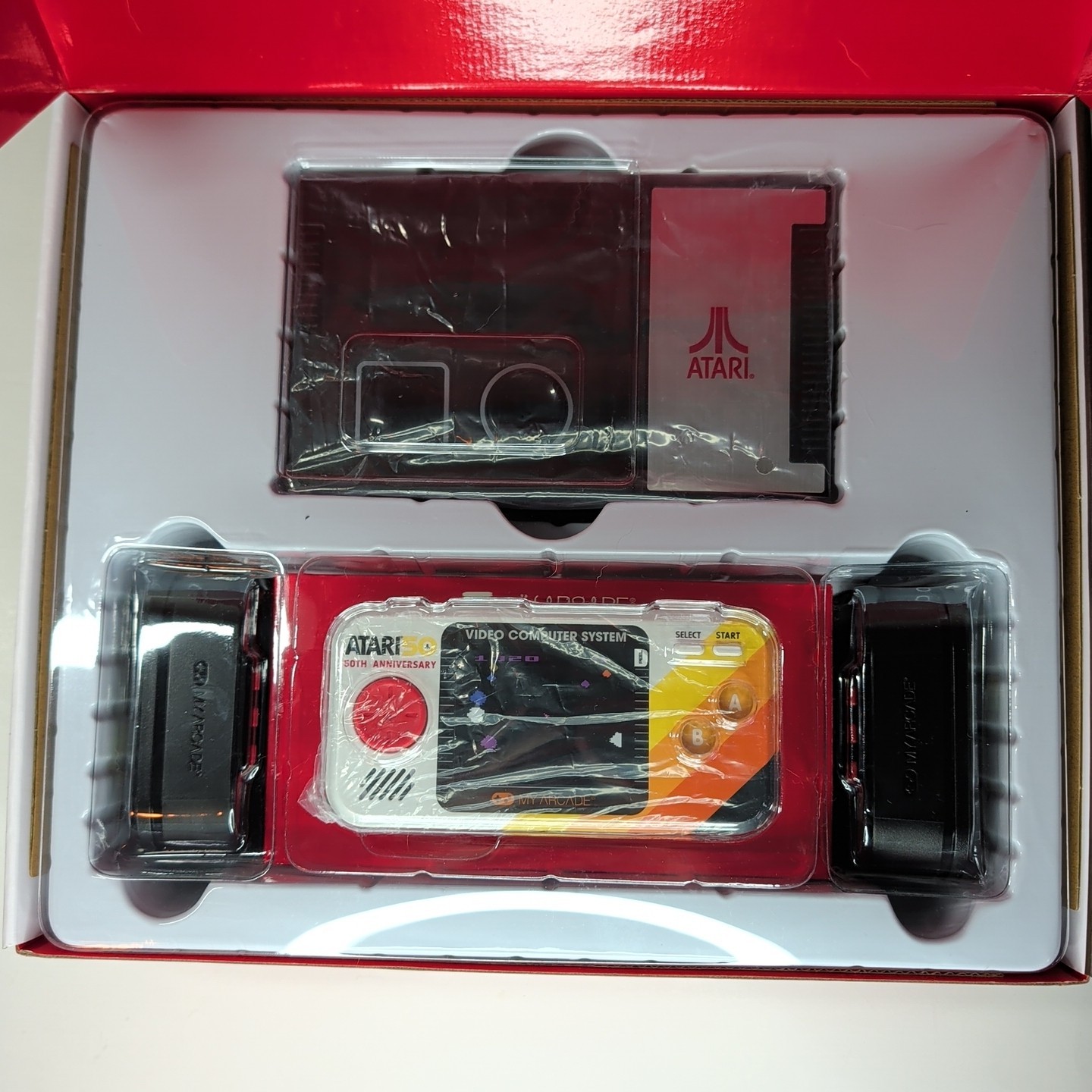 Atari Gamestation Pro + Pocket Player Pro Bundle by My Arcade Open Box Complete