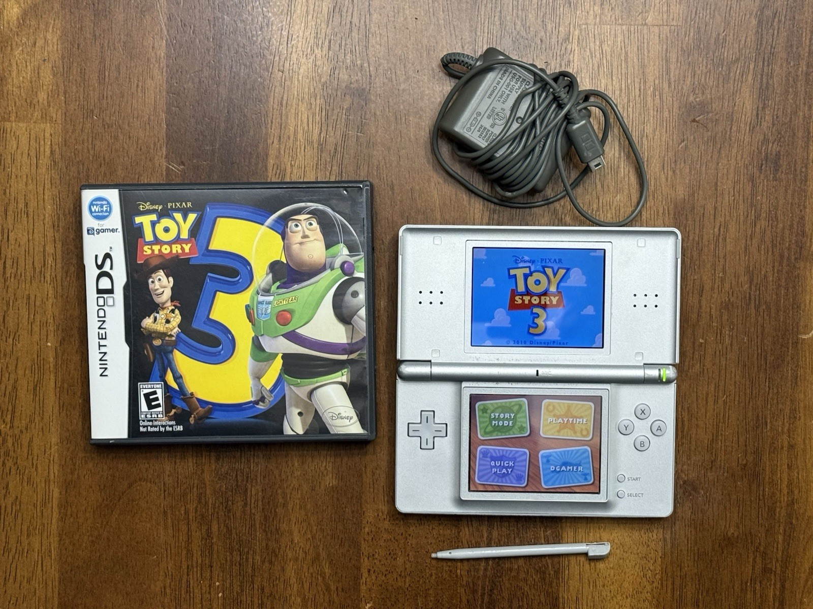 Nintendo DS Lite Gray Console & Game USG-001 – Disney Toy Story 3