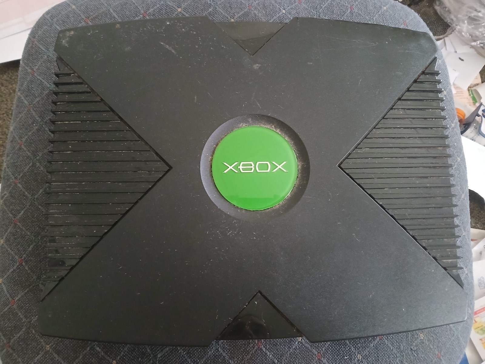 XBOX ORIGINAL CONSOLE WORKING READ DESCRIPTION