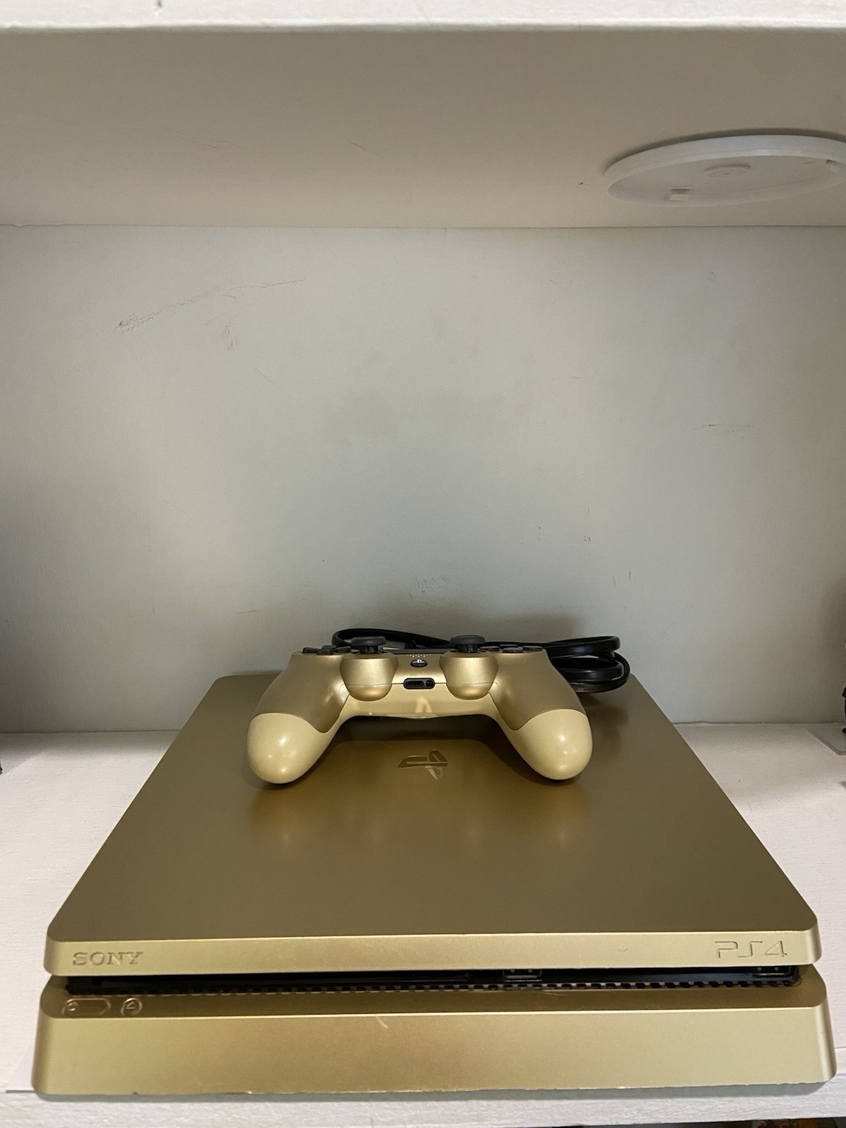 Sony PlayStation 4 Slim PS4 1TB Gold Console CUH-2015B Tested Working