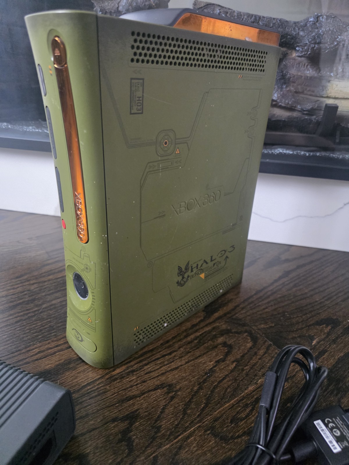 Microsoft Xbox 360 Halo 3 Special Edition Console Green/Gold Tested Working