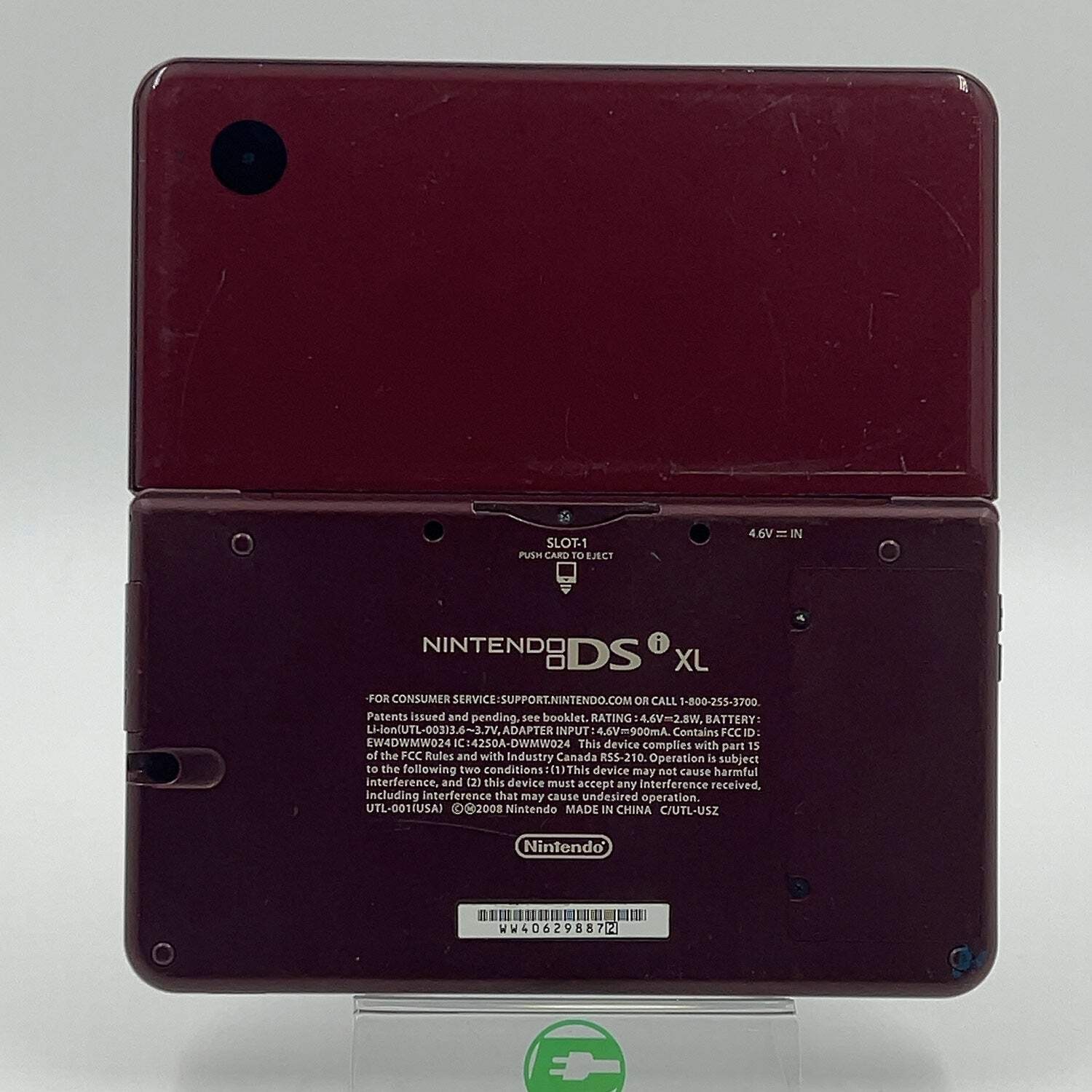 Nintendo DSi XL Handheld Game Console Only C/UTL-USZ Red