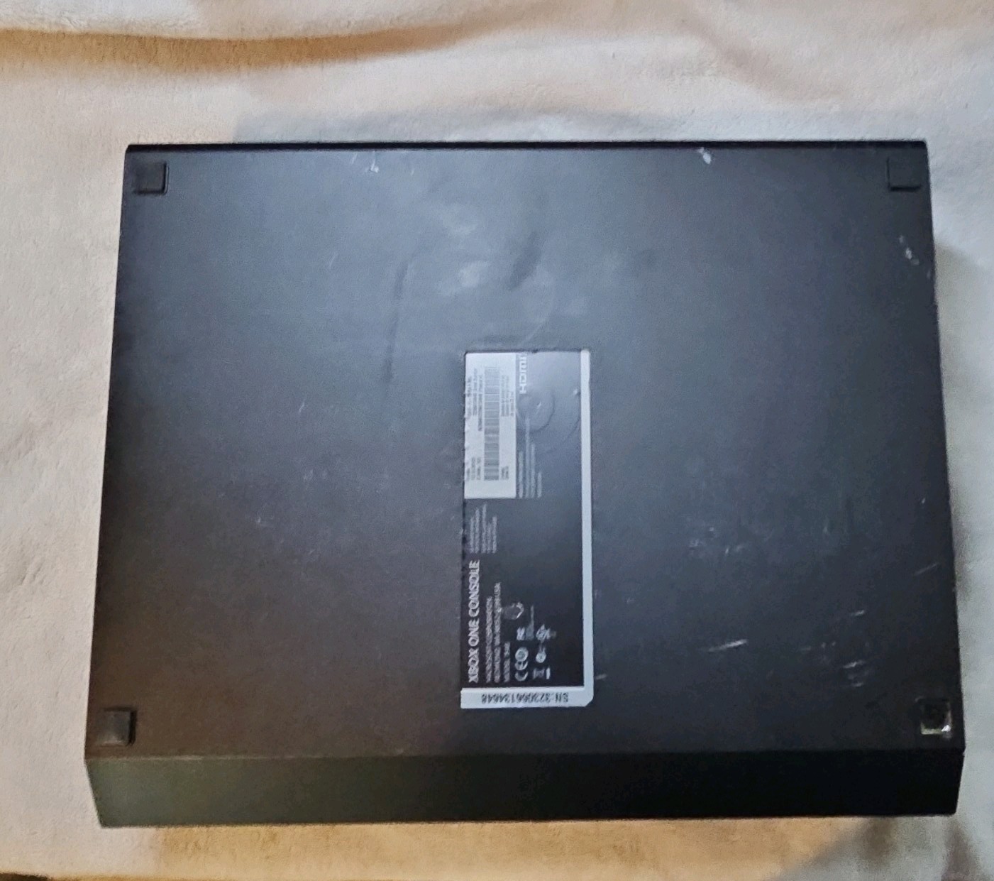 Microsoft Xbox One Home Console Black HDMI USB-A Model 1540