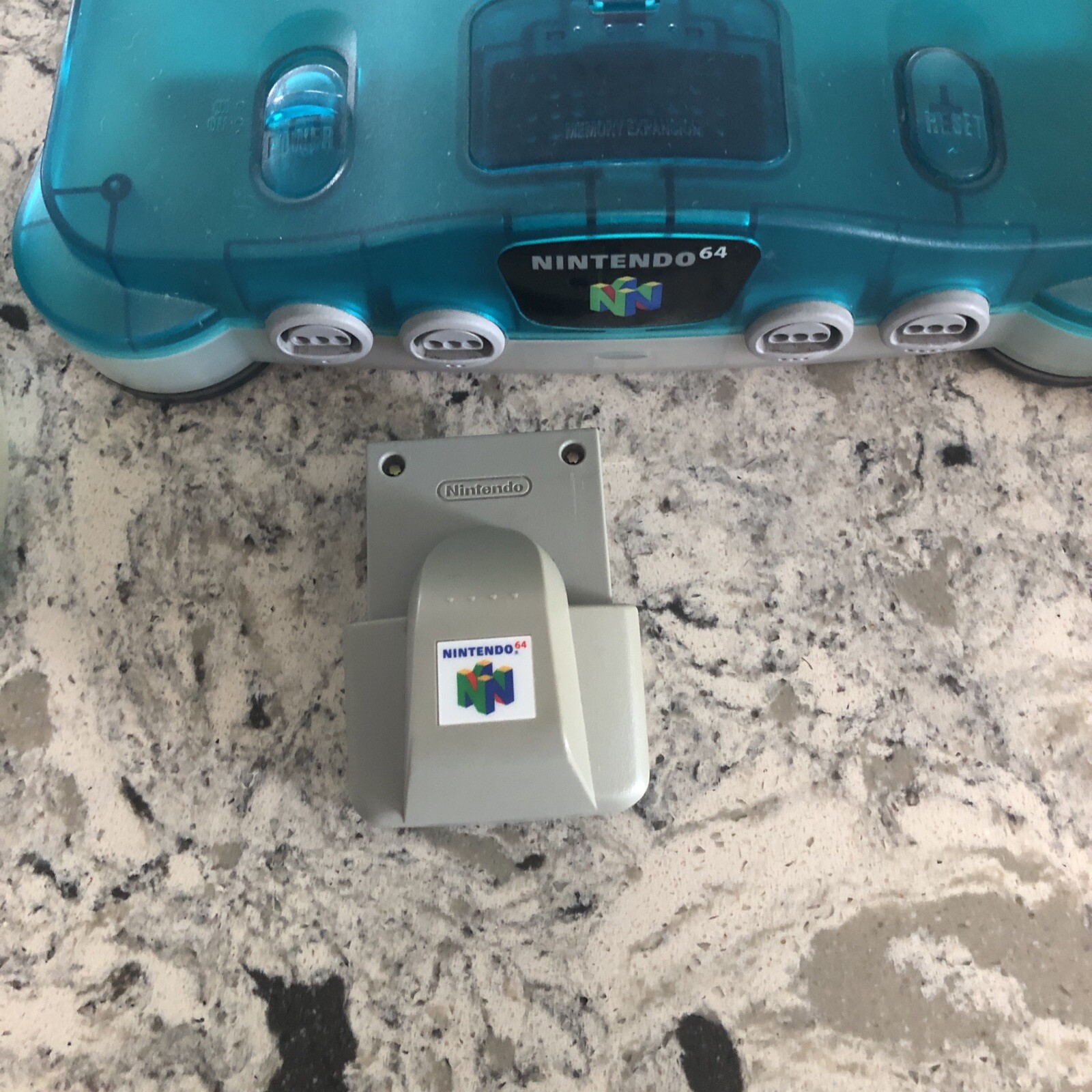 Nintendo 64 Home Console – Clear Blue