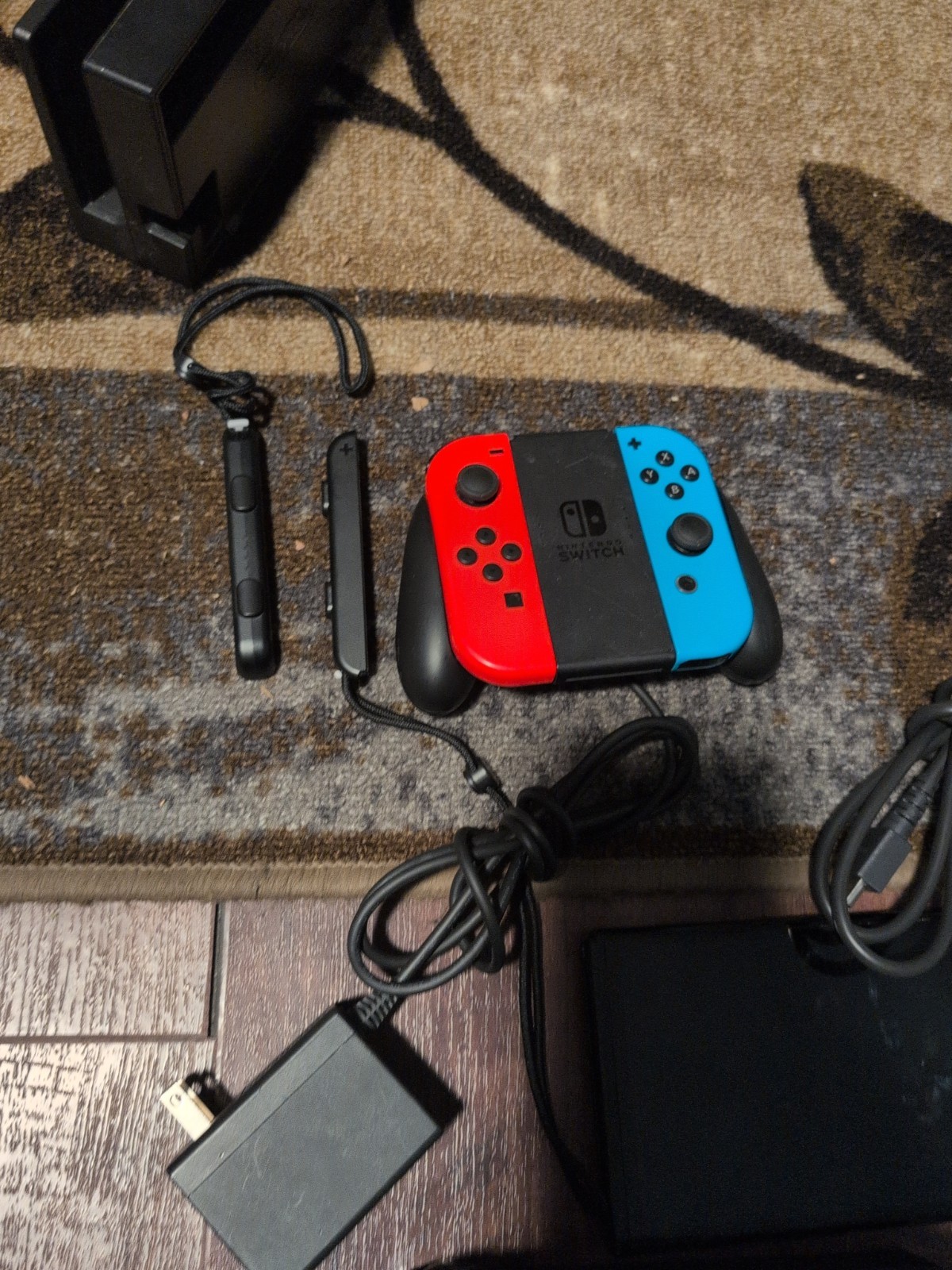 Nintendo Switch OLED Model HEG-001 Handheld Console – 64GB – Red Blue