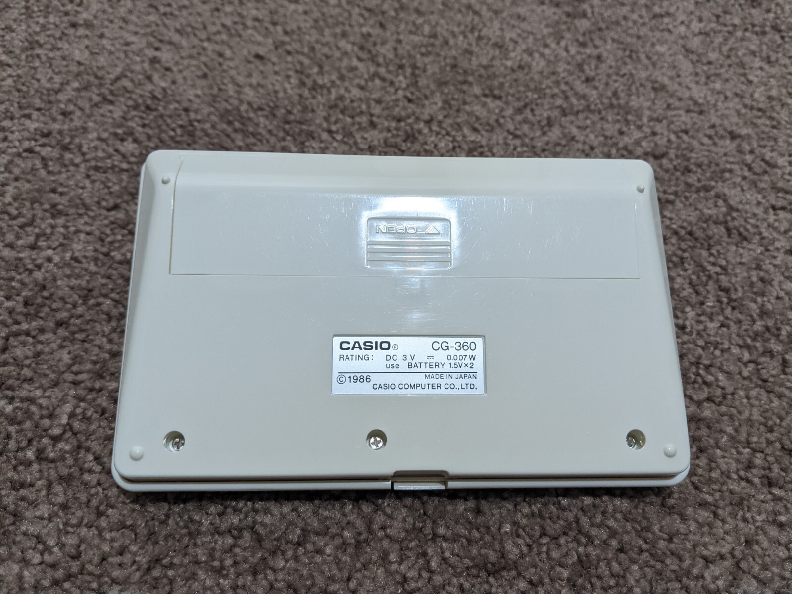 Casio CG-360 SL Bankman with original box – Immaculate Condition!
