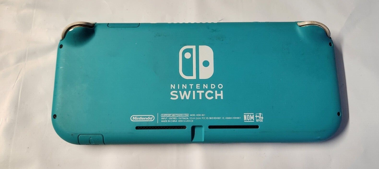 Nintendo Switch Lite 32GB Console – Turquoise SOLD AS IS FOR PARTS OR REPAIR