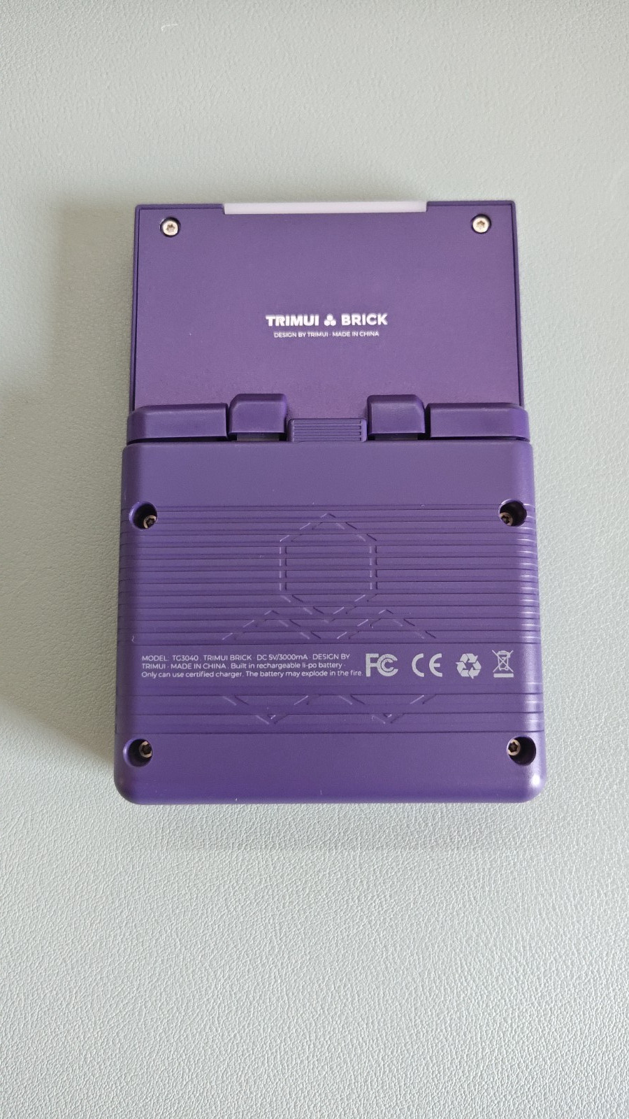 TrimUI Brick, Purple Model, 64gb SD Card, w/ Box, Manual & Cable