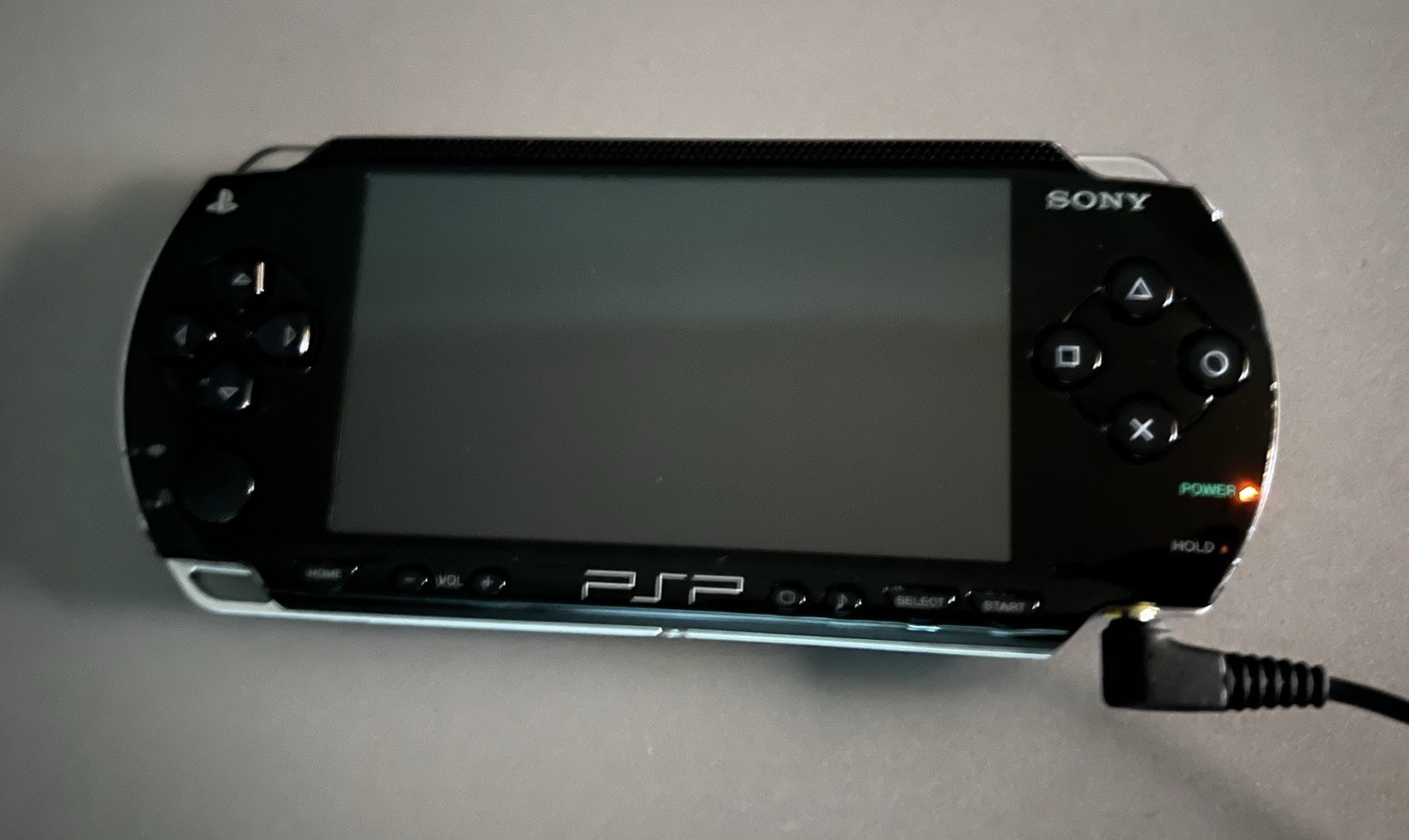 Sony PSP-1000 Handheld System Black Tested Working Need For Speed UMD Game