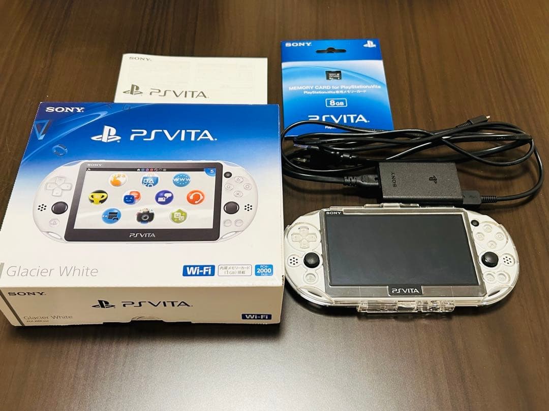 Function Confirmed PSVITA PCH 2000 White with 8GB Memory Card Included