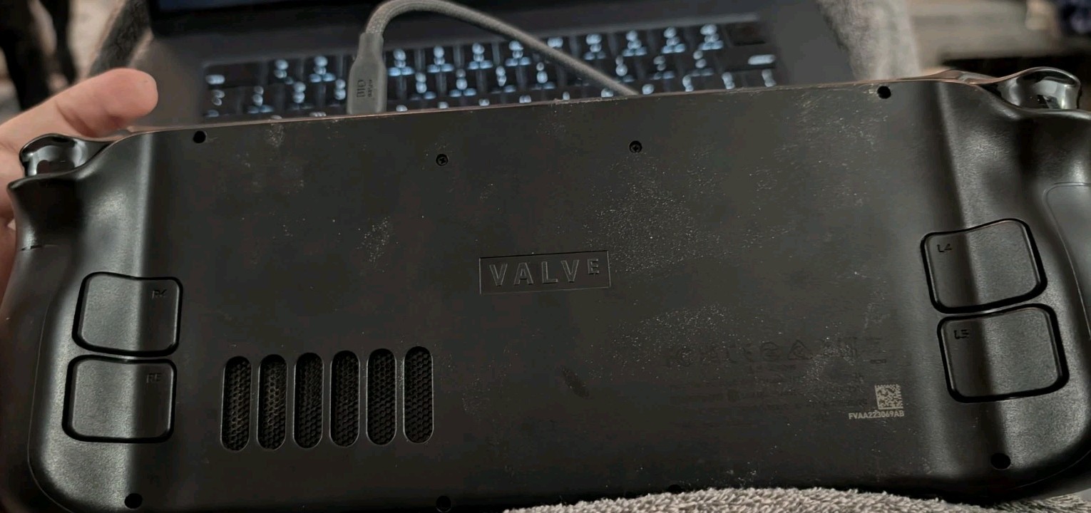 Valve Steam Deck 512GB LCD Launch Version With Case, Charger, And Dock