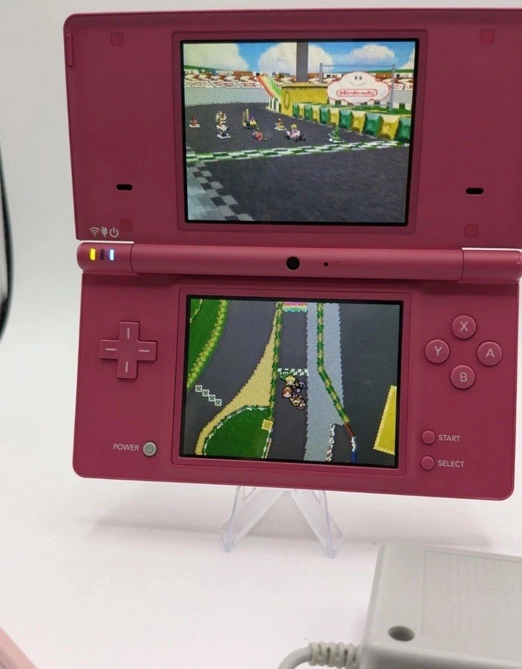 Nintendo DSi Hot Pink Console Bundle w/ Charger & 16GB SD Card