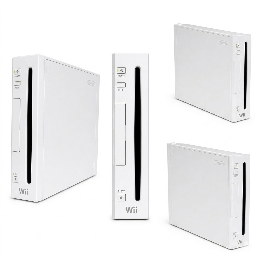 Nintendo Wii White Console Only GameCube Compatible 1 year warranty