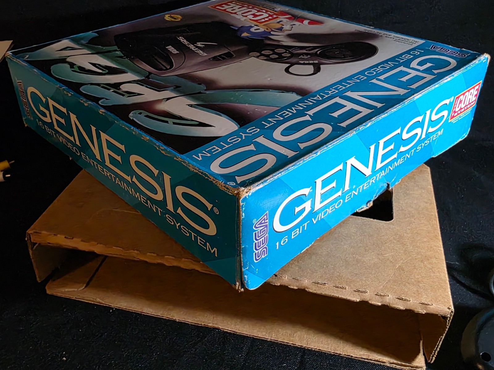 Sega Genesis III Model 3 Console Core System Complete In Box CIB MK-1461