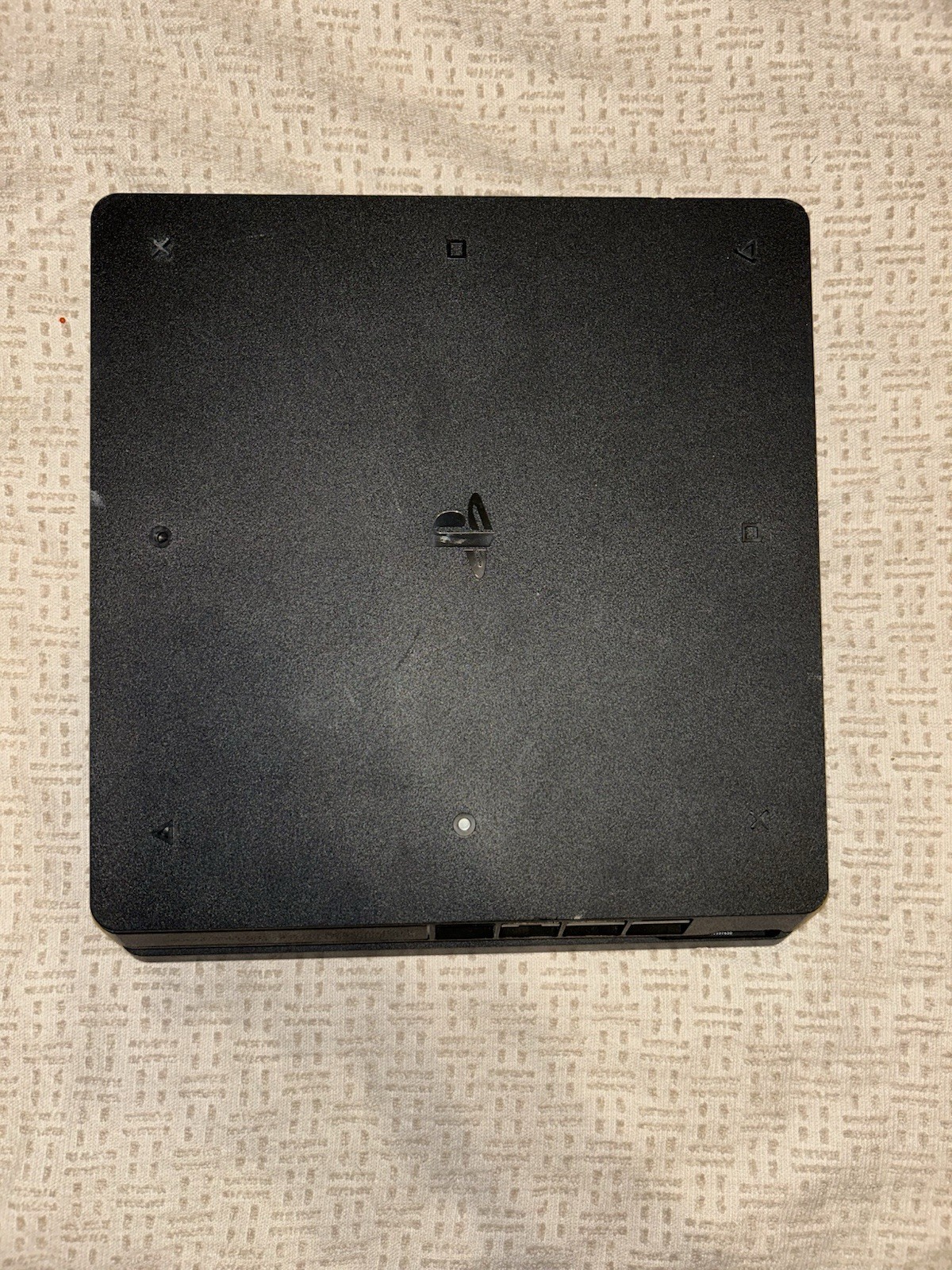 Sony PlayStation 4 Slim Black Home Console, HDMI USB-A Ethernet PS4