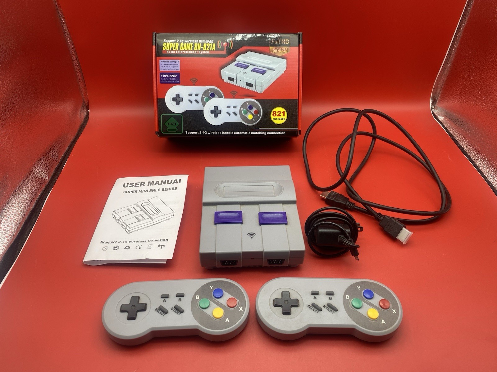 Classic Super Mini SN-02 Retro Home Entertainment System Console Nintendo