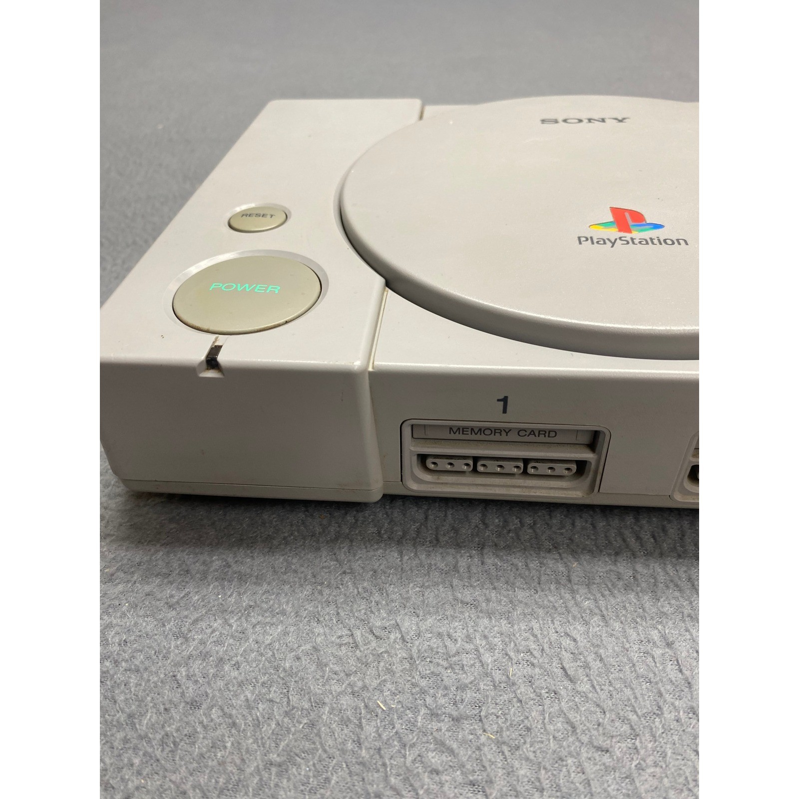 Sony PlayStation 1 Console PS1 Grey Parts Only Non-Working Original System