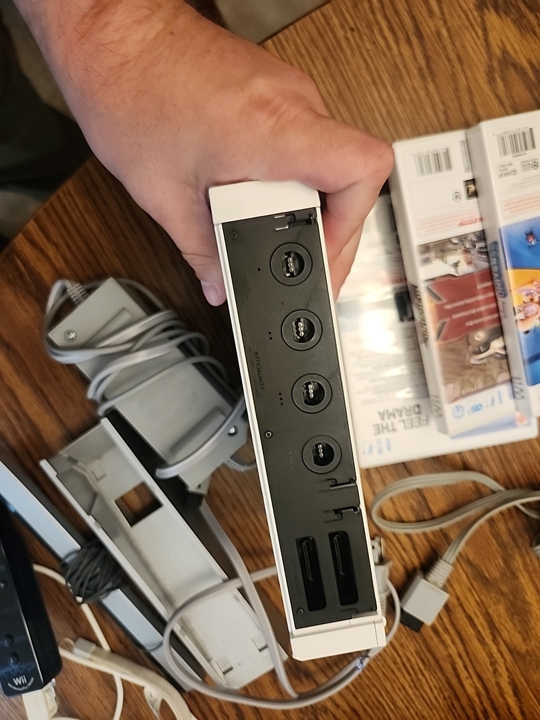 Nintendo Wii Console Bundle RVL-001 System Controller Nunchuck – Tested