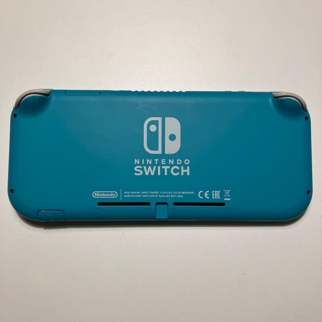 Switch – Lite Console turquoise Blue Nintendo W/ Charger Tested