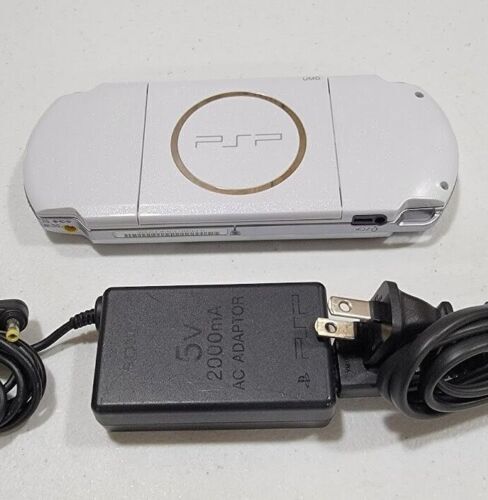 Official Sony White PSP 3000 with upgraded battery and charger Region FREE