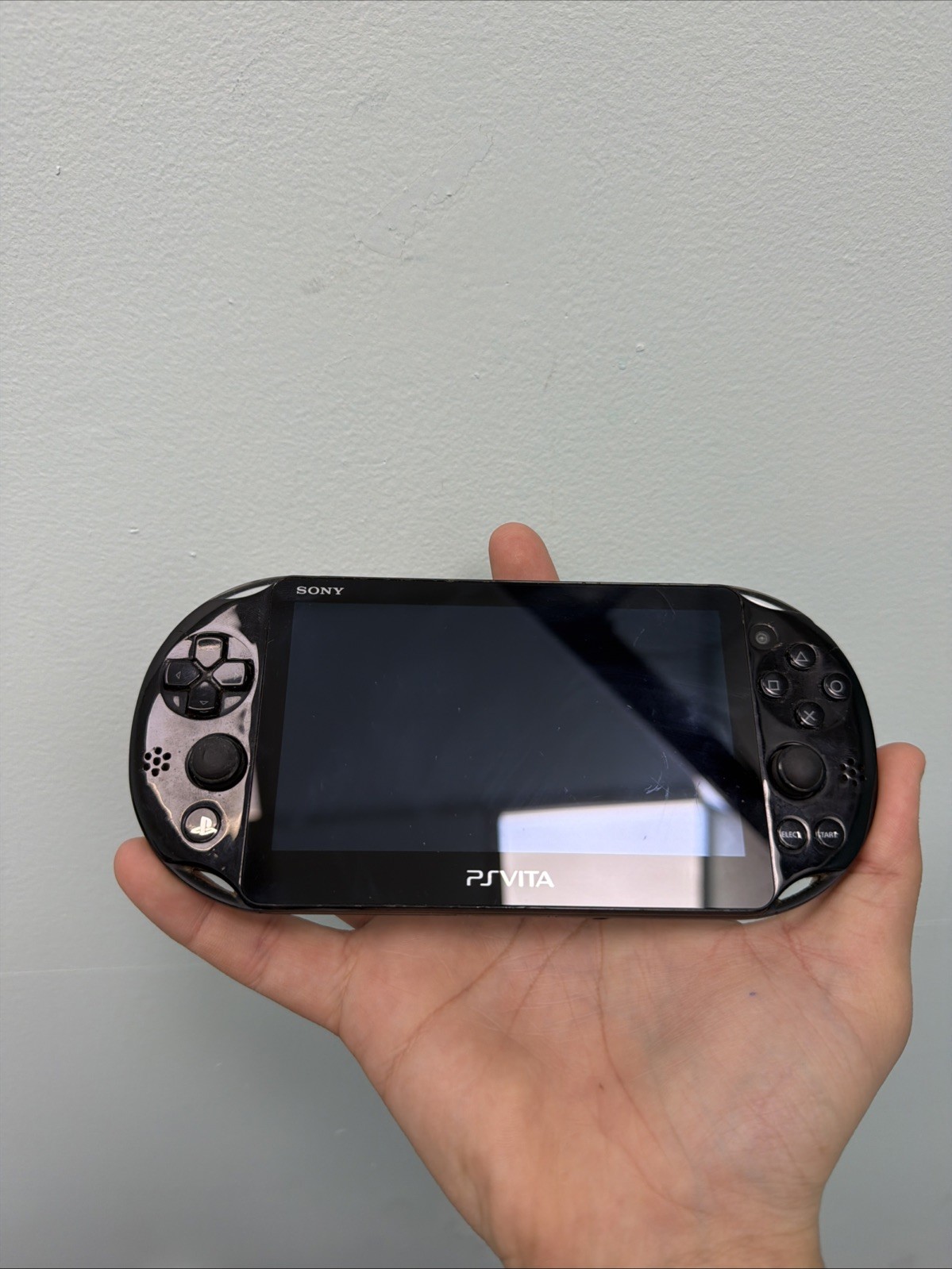 Sony PlayStation Vita PS Vita PCH-1001 Console Black AS-IS FOR REPAIR ONLY